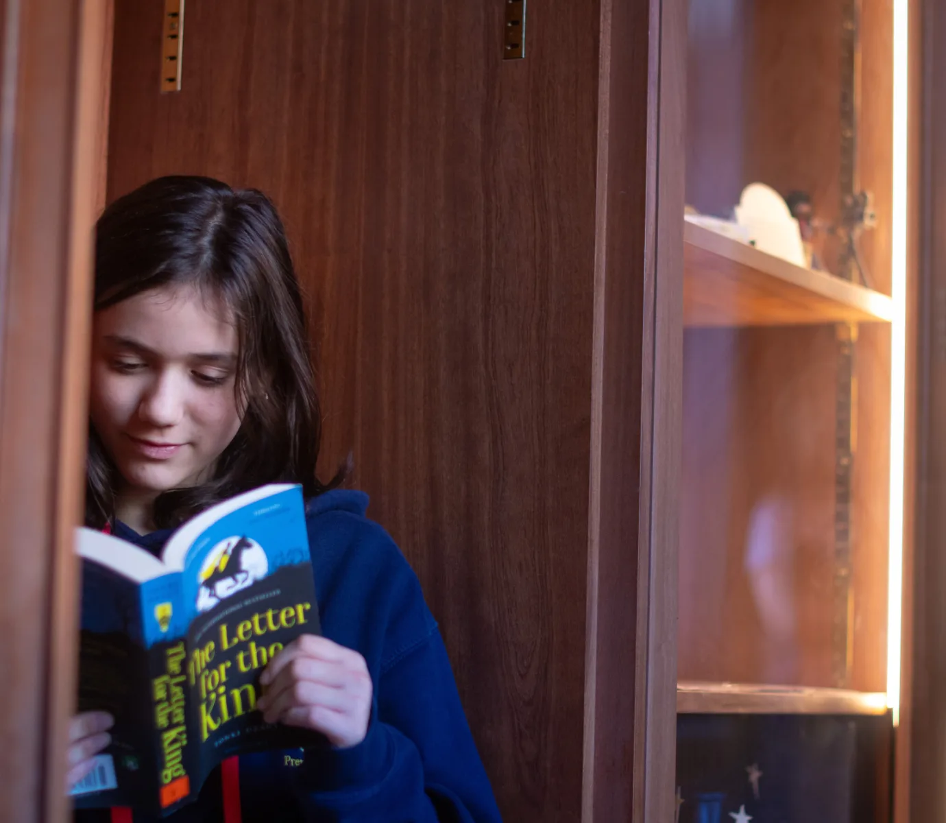 Girl reading