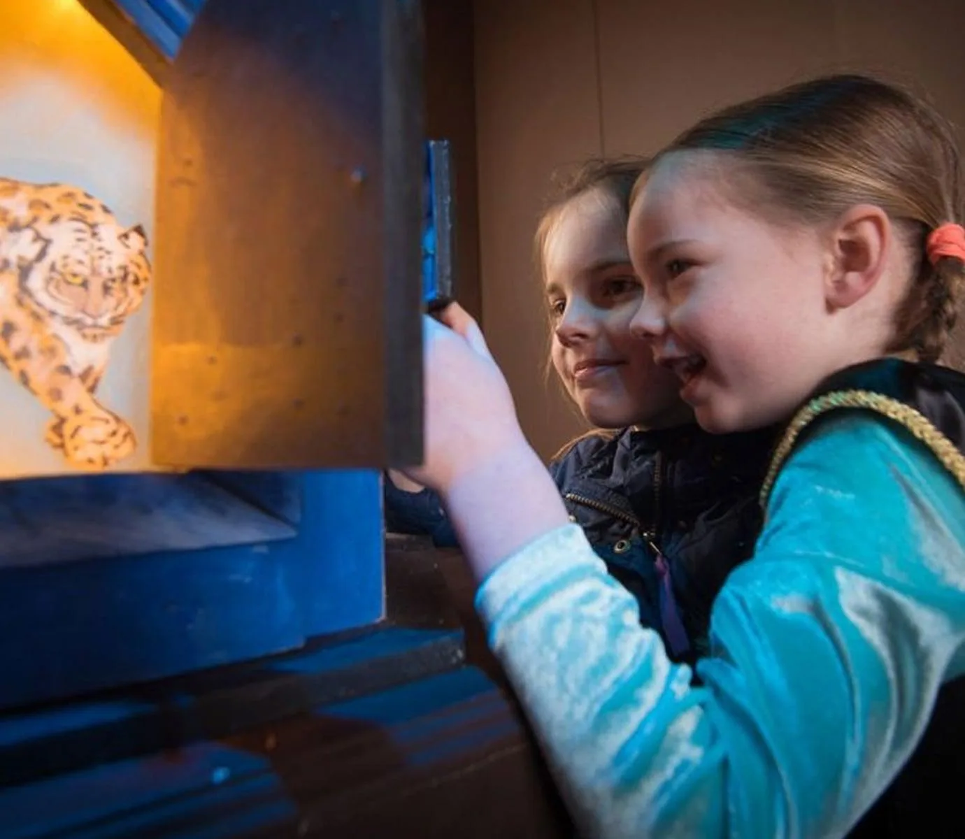 Kids at story museum